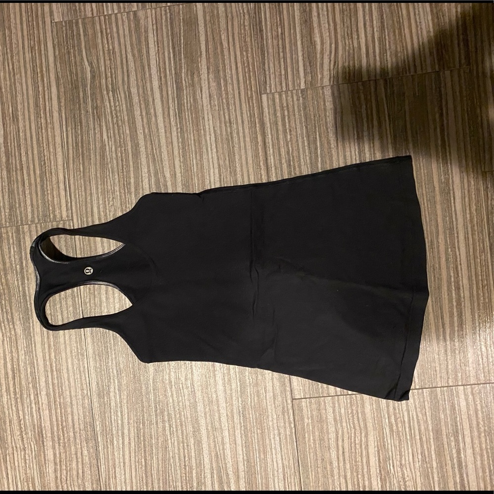 Lululemon Black Racerback Tank